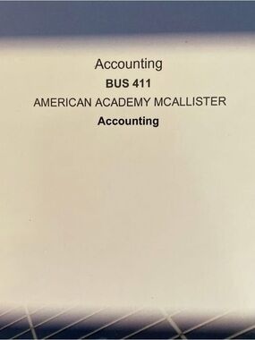 Funeral Director’s: accounting